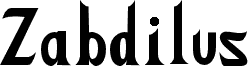 Zabdilus Bold