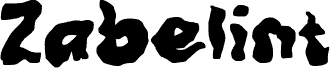 Zabelint fonte