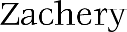Zachery-Book