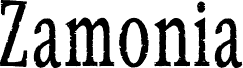 Zamonia regular