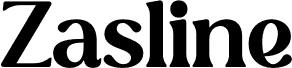 Zasline font
