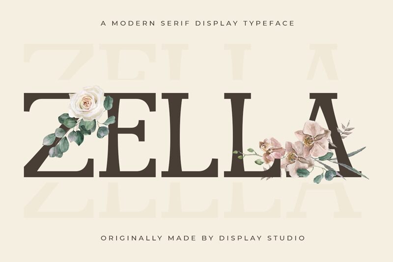 Zella Schriftart