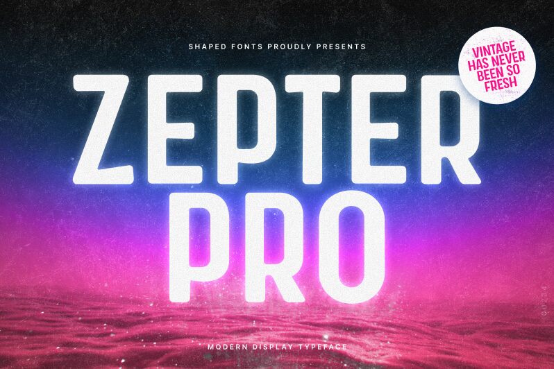 Zepter Pro Шрифт