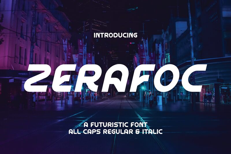 Zerafoc Czcionka