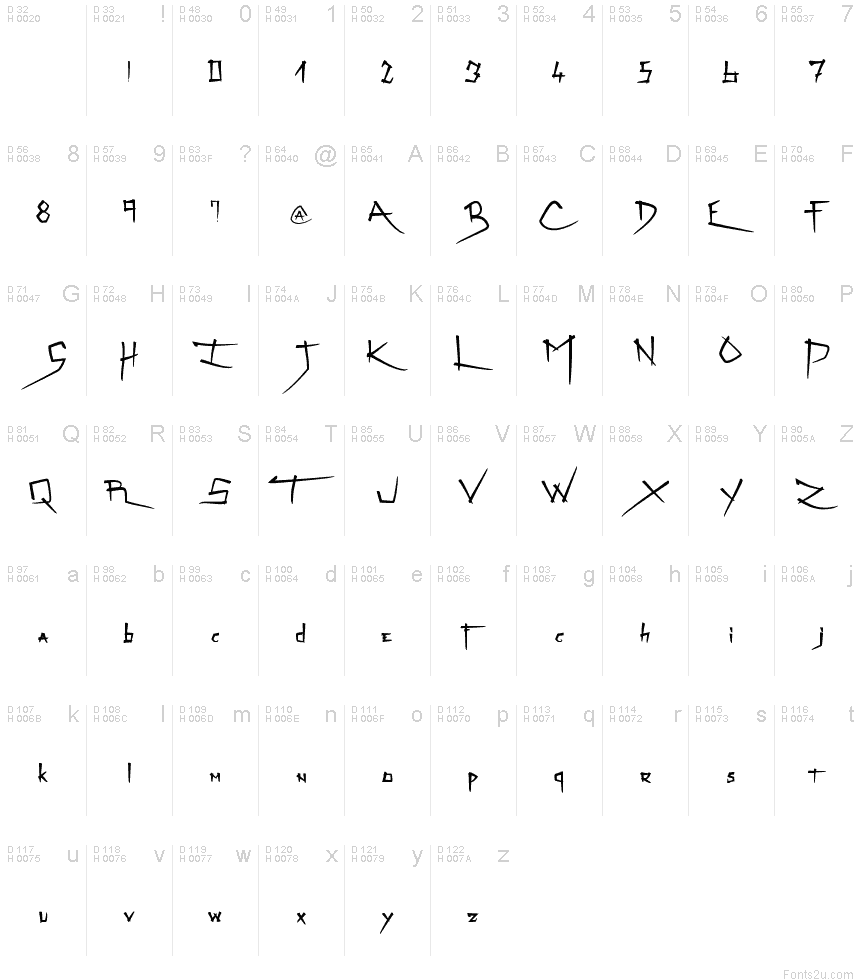 Zenzai Itachi font | Fonts2u.com