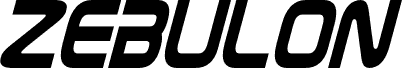 Zebulon Condensed Italic
