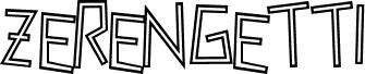 Zerengetti SemiBold