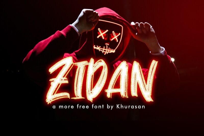 Zidan Schriftart