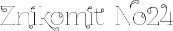 ZnikomitNo24 Thin