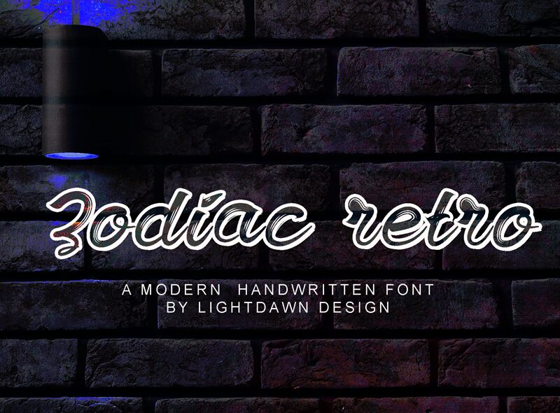 Zodiac Retro フォント