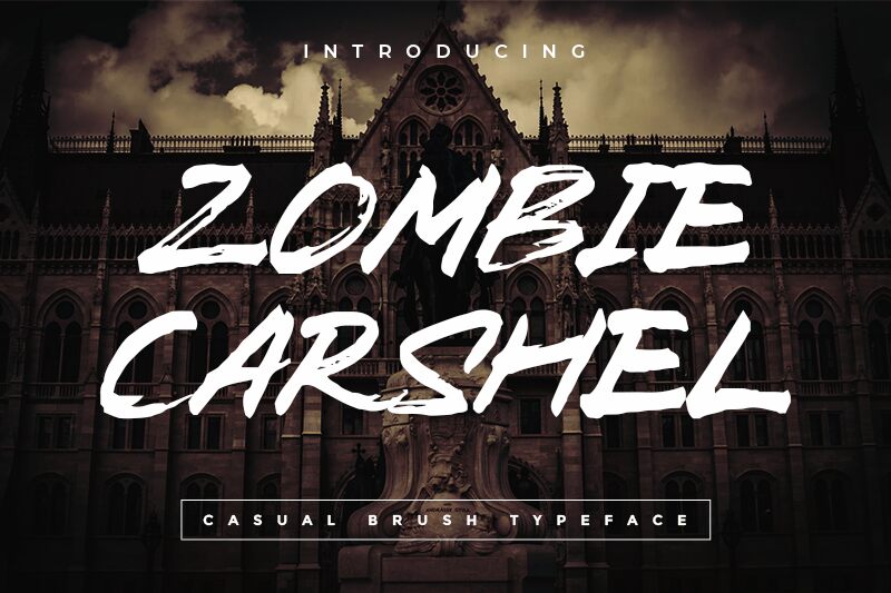 Zombie Carshel Czcionka
