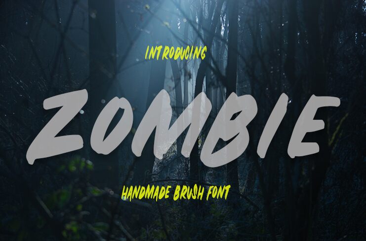 ZOMBIE Schriftart