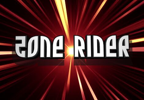 Zone Rider Czcionka
