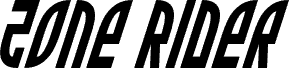 Zone Rider Condensed Italic