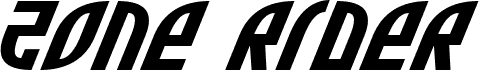 Zone Rider Exp Italic