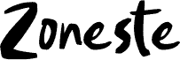 Zoneste PERSONAL USE ONLY! Schriftart