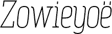 Zowieyoë Italic