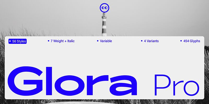 ZT Glora Pro Schriftart