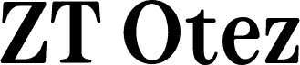 ZT Otez Regular font