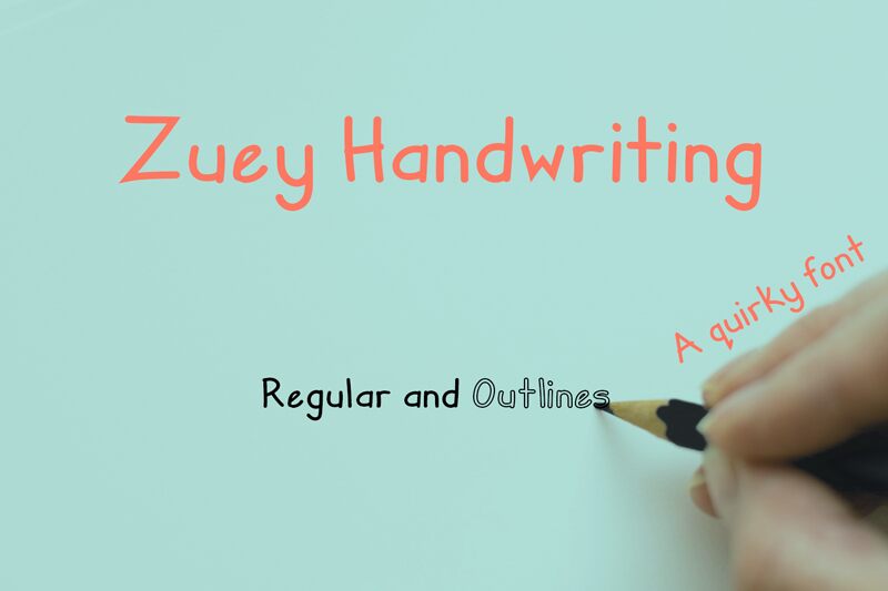 Zuey Handwriting 字体
